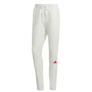 adidas Fleece Jogging Pants Mens - White