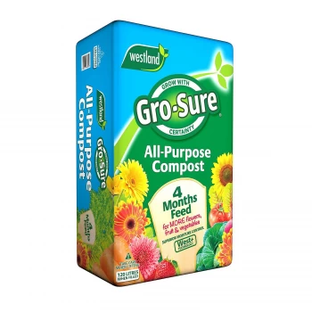 Gro-Sure All Purpose Compost with 4 Months Feed - 120L