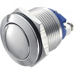 TRU COMPONENTS GQ 19B S Tamper proof pushbutton 48 Vdc 2 A 1 x OffOn IP65 momentary