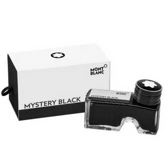 Mont Blanc - Ink Bottle, Mystery Black - Ink Bottle - Black