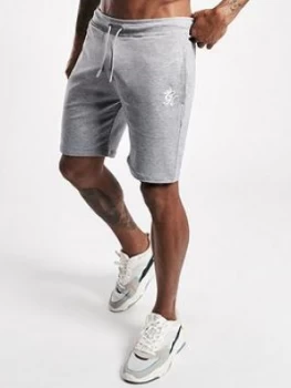 Gym King Basis Jersey Short - Grey, Size S, Men