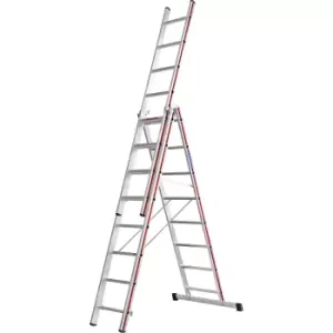 Hymer 404724 Red Line Combination Ladder 3 x 8 Tread