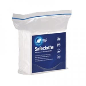 AF International Safecloths Non-Woven Cleaning Cloths Pack of 50 ASCH050
