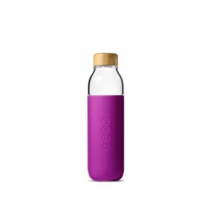 Soma Glass Water Bottle Purple