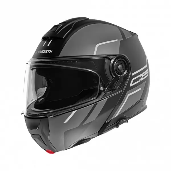 Schuberth C5 Master Black Grey Modular Helmet Size L