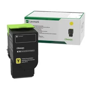 Lexmark 78C2XY0 Yellow Laser Toner Ink Cartridge