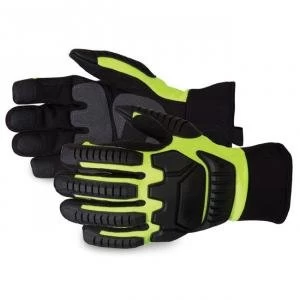 Superior Glove Clutch Gear Winter Cut Resistant Waterproof Yellow L
