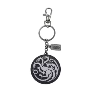 Game of Thrones Targaryen Metal Logo Keyring