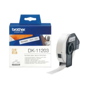 Brother DK-11203 17mm x 87mm P-touch Etikettes x300