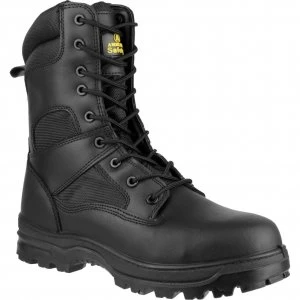 Amblers Mens Safety FS009C Water Resistant Hi-Leg Safety Boots Black Size 4