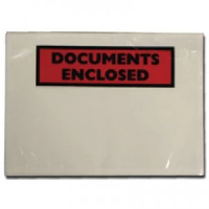 Tenzalope Documents Enclosed Self-Adhesive DL Document Envelopes Pack of 1000