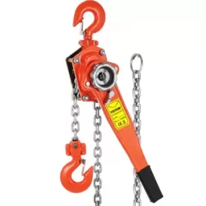 1.5Ton Chain Puller Block and Tackle Fall Hook Chain Lift Hoist Hand Tools 3 M