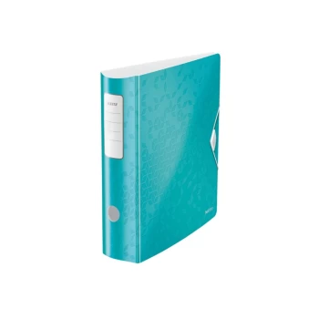 180 Active WOW Lever Arch File A4. 75MM. Ice Blue - Outer Carton of 5