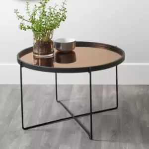 Pacific Voss Coffee Table, Iron Copper