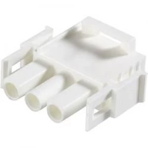 Pin enclosure cable Universal MATE N LOK Total number of pins 3 TE Connectivity 350766 4 Contact spacing 6.35mm 1 pc