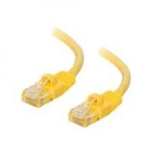 C2G .5m Cat5E 350 MHz Snagless Patch Cable - Yellow