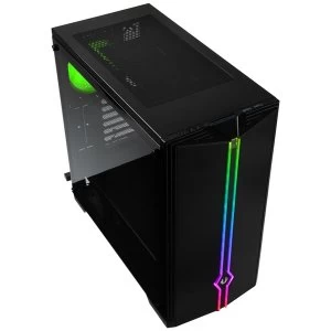 Bitfenix Saber RGB Midi-Tower Case - Black