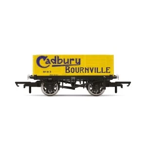Hornby 6 Plank Wagon 'Cadbury Bournville' No. 83 Era 2 Model Train