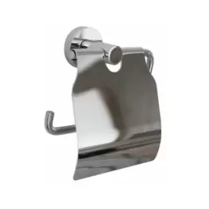 Atlanta Toilet Roll Holder With Cover - Chrome - 8707C - Chrome - Miller