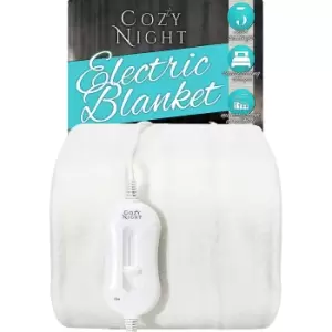 Cozy Night Single Fitted Electric Blanket 192 x 90cm - wilko