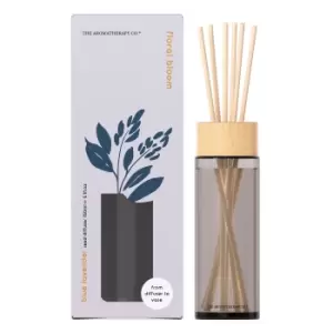 The Aromatherapy Co Floral Bloom Lavender Diffuser 150ml Grey