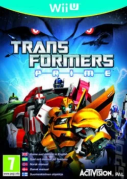 Transformers Prime Nintendo Wii U Game