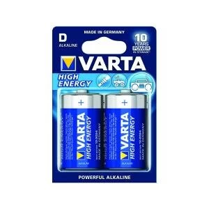 Varta D High Energy Battery Alkaline Pack of 2 4920121412