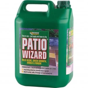 Everbuild Patio Wizard Mould and Fungus Remover Concentrate 5l