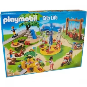 Playmobil City Life Childrens Playground Set