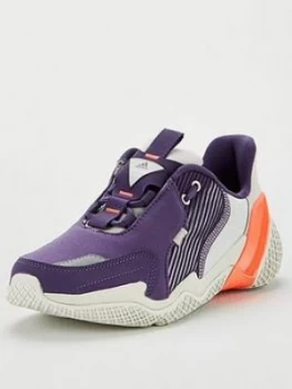 Adidas 4UTURE RNR Junior Trainer - Purple, Size 5.5