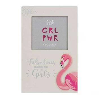 4" x 4" - Girl Talk Photo Frame - Memories With The Girls