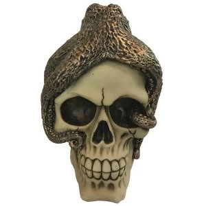 Bronze Octopus Skull Ornament