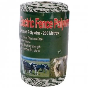 FENCEMAN Poly Wire 3 Strand - Green/White