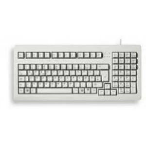 Cherry Compact 19" PC Keyboard Light Grey UK Layout