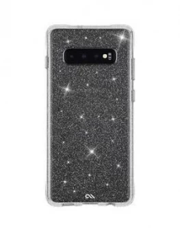 Case-Mate Sheer Crystal Protective Case For Samsung Galaxy S10 - Clear