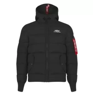 Alpha Industries Puffer Hood Jacket - Black