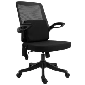 Vinsetto Office Chair 2-Point Massage Executive Ergonomic USB Power Mesh Design 360° Swivel with Lumbar Support, Black