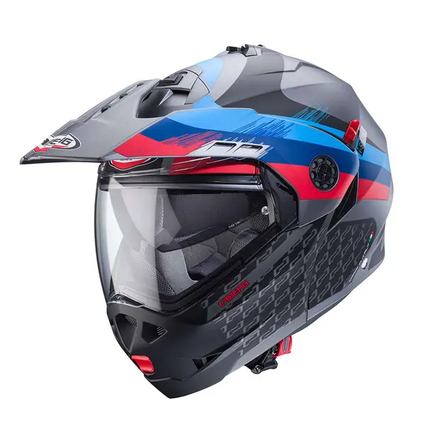 Caberg Tourmax X Sarabe Gray Blue Modular Helmet Size M
