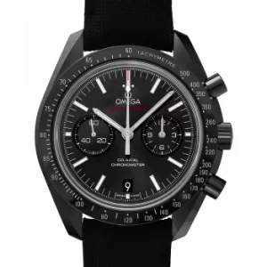 Speedmaster Moonwatch Co-Axial Chronograph 44.25mm Automatic Black Dial Black ceramic Mens Watch
