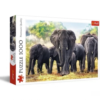 Elephants Jigsaw Puzzle - 1000 Pieces