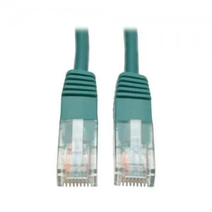Tripp Lite Cat5e 350 Mhz Molded Utp Ethernet Patch Cable Rj45 Green