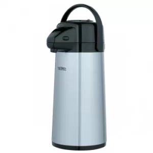 Thermos Lever Action Pump Pot Glass Flask, 2.5L