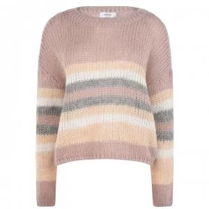 Only Carla Knit Sweater - ShaddowGreyPink
