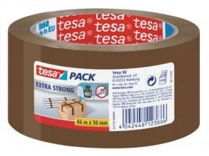 tesa Extra Strong PVC Tape 50mmx66m Brown 57173 PK6