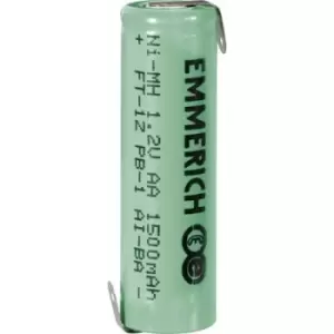 Emmerich Mignon ZLF Non-standard battery (rechargeable) AA Z solder tab NiMH 1.2 V 1500 mAh