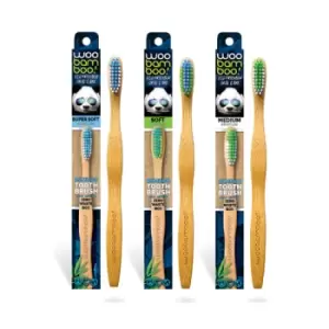 Woobamboo Adult Medium Toothbrush - 1piece