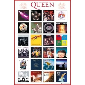 Queen Covers Maxi Poster