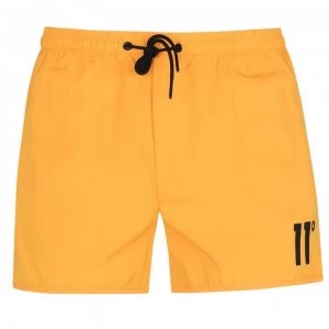 11 Degrees Core Swim Shorts - Nectar Yellow