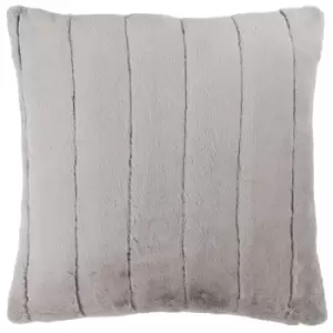 Empress Faux Fur Cushion Grey / 55 x 55cm / Cover Only