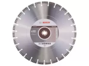 Bosch 2608602687 Best Abrasive Diamond blade 400mm x 25/20mm bore